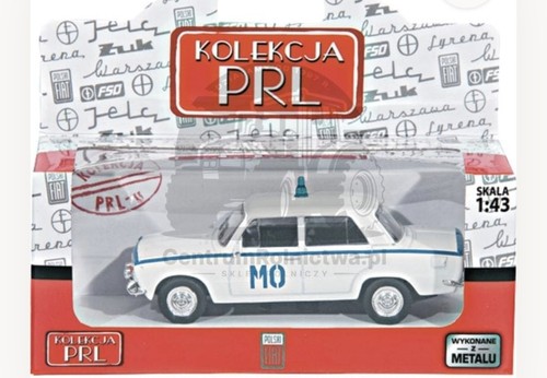 Fiat 125p polizeiauto 43 - polizeiauto, 1:43