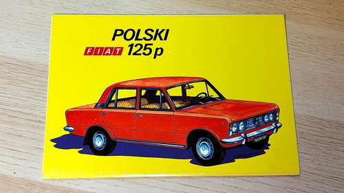 1972 polski fiat 125p - fiat,