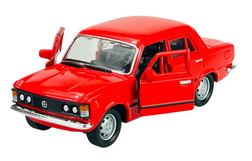 Welly fiat 125p - 125p, rot