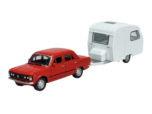 Welly fiat 125p red - 125p, with