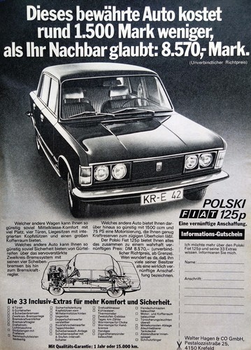 Polski fiat 125 originale - polski,